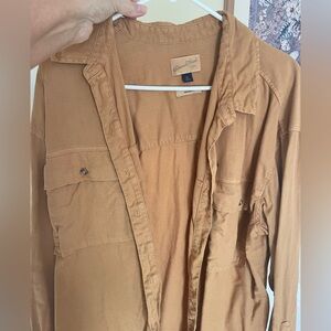 Universal Thread gold/tan Button-Up Shirt. Size XL GUC
